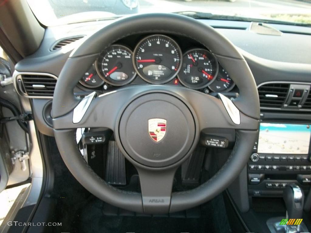 2011 Porsche 911 Carrera Cabriolet Steering Wheel Photos