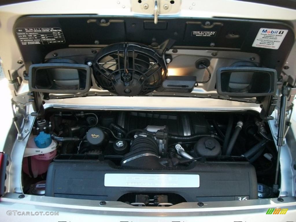 2011 Porsche 911 Carrera Cabriolet 3.6 Liter DFI DOHC 24-Valve VarioCam Flat 6 Cylinder Engine Photo #39679603