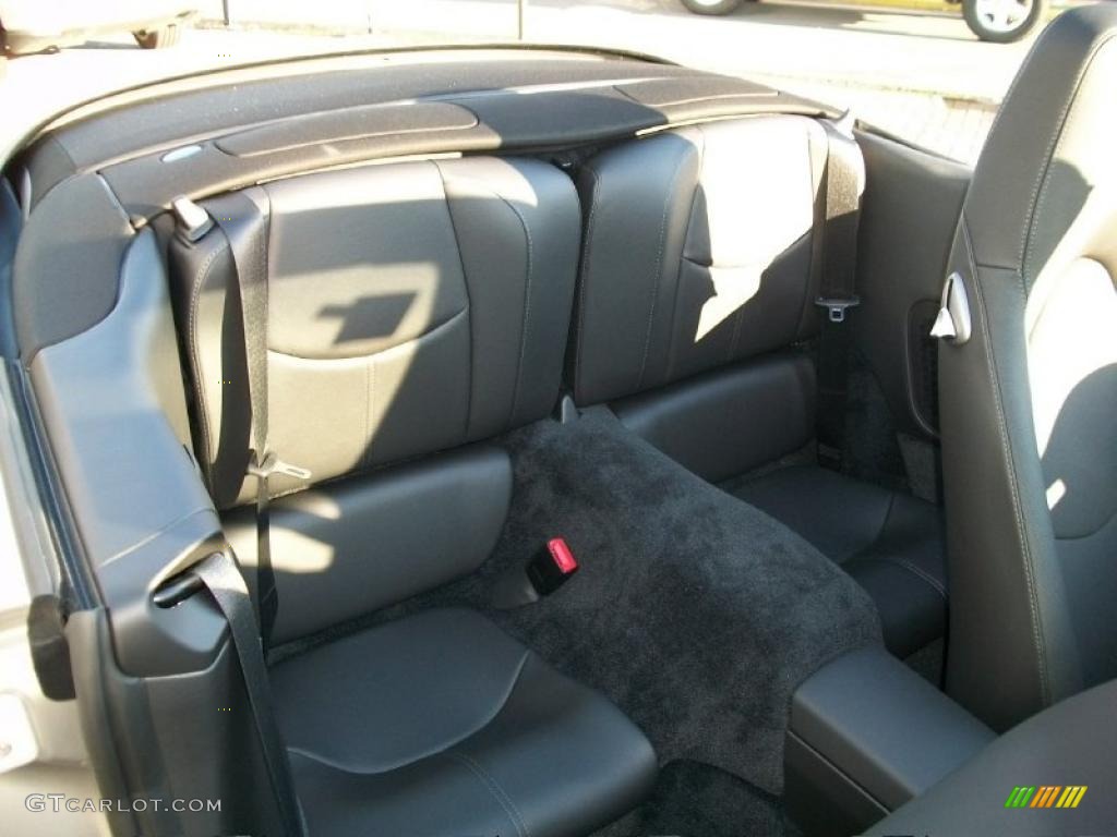Black Interior 2011 Porsche 911 Carrera Cabriolet Photo #39679651