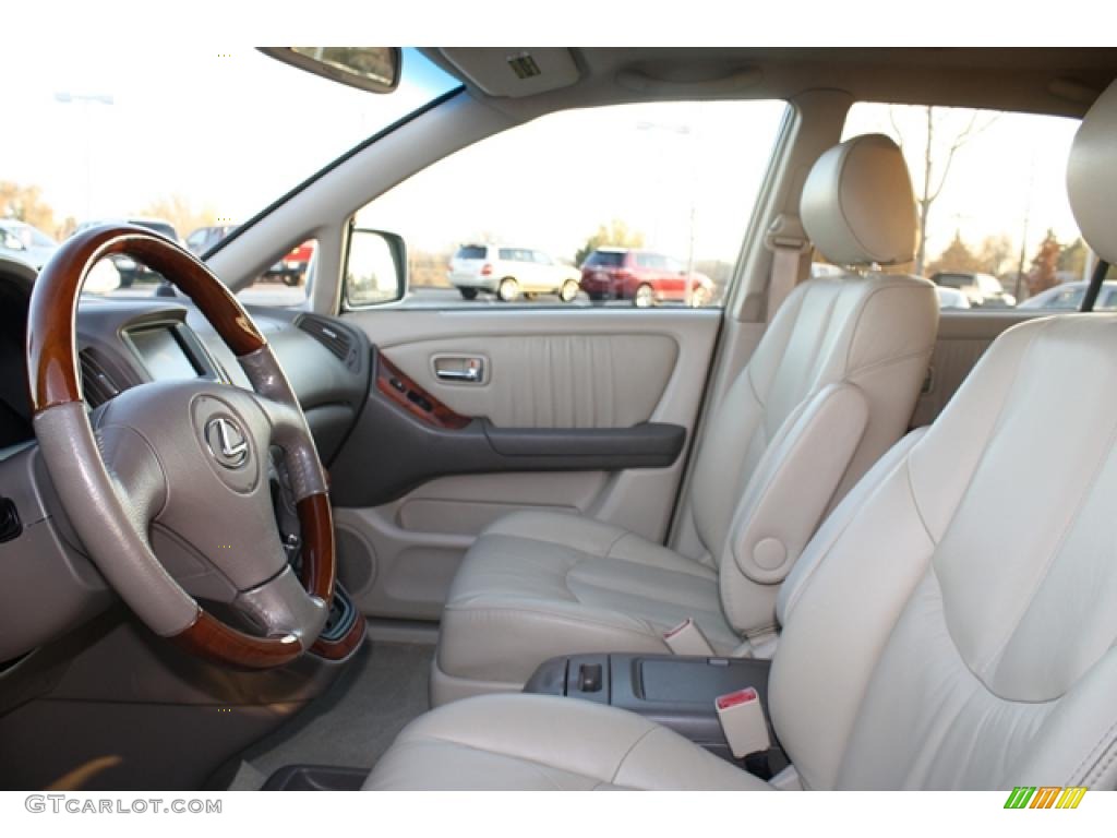Ivory Interior 2003 Lexus RX 300 AWD Photo #39680115
