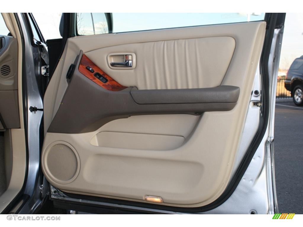 2003 Lexus RX 300 AWD Ivory Door Panel Photo #39680223