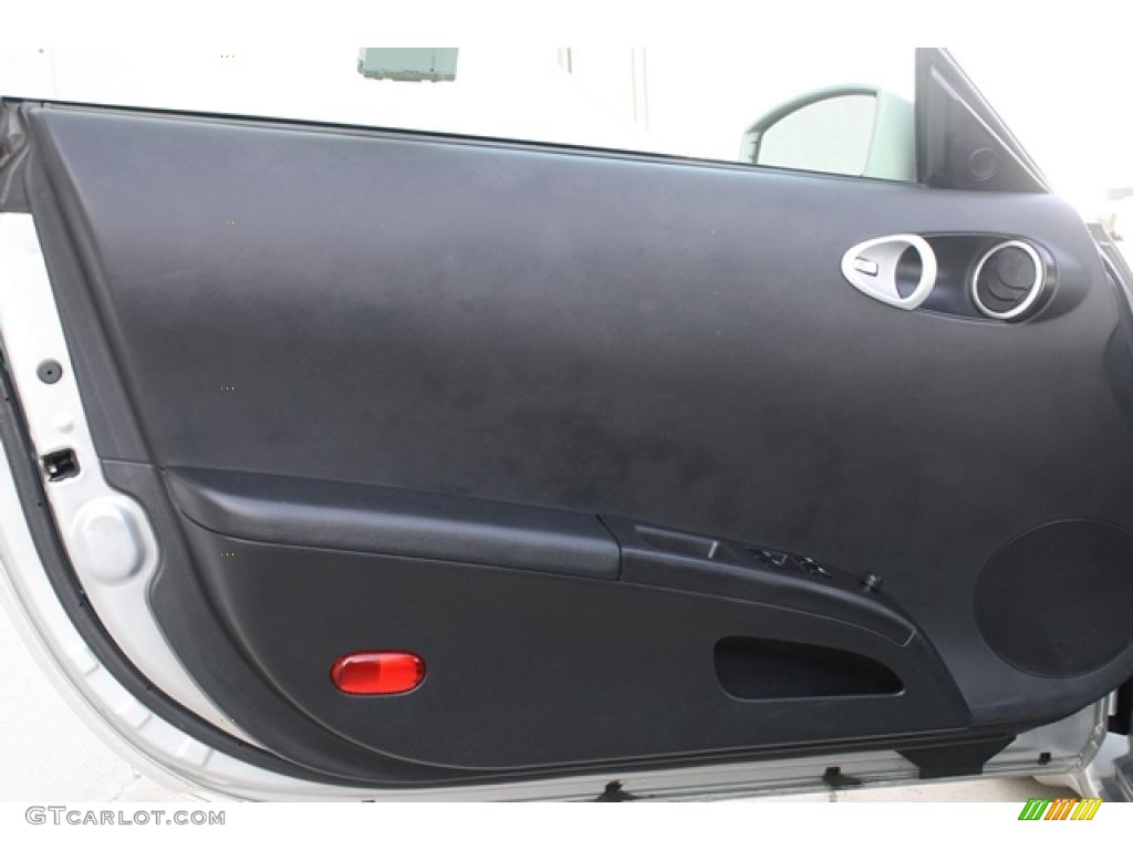 2003 Nissan 350Z Touring Coupe Charcoal Door Panel Photo #39680851