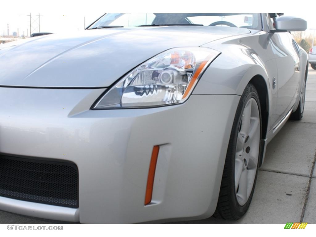 2003 350Z Touring Coupe - Chrome Silver / Charcoal photo #40