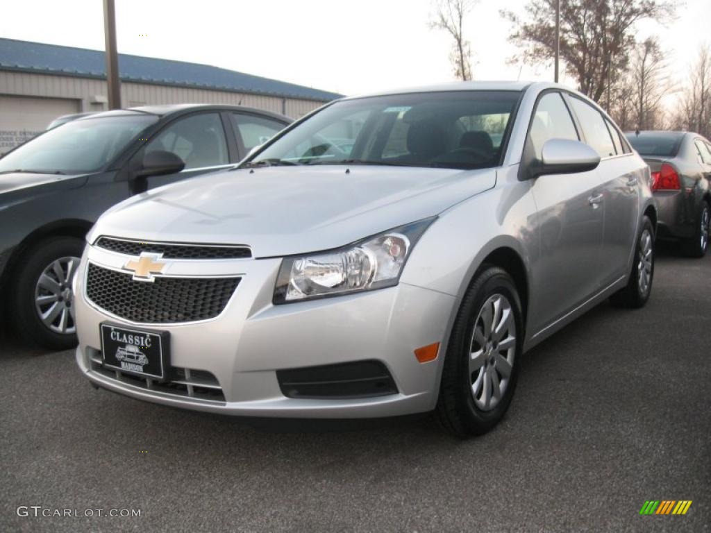 Silver Ice Metallic 2011 Chevrolet Cruze LT Exterior Photo #39681303