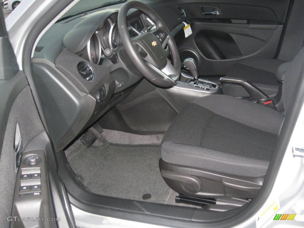 Jet Black Interior 2011 Chevrolet Cruze LT Photo #39681395