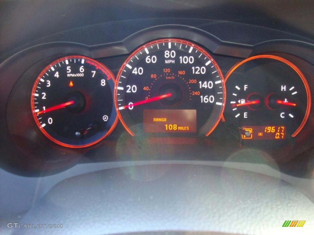 2008 Nissan Altima 2.5 SL Gauges Photo #39681847