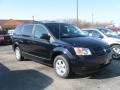 2010 Blackberry Metallic Dodge Grand Caravan SE Hero  photo #3