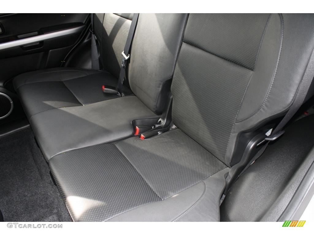 Black Interior 2008 Suzuki Grand Vitara Luxury 4x4 Photo #39682187