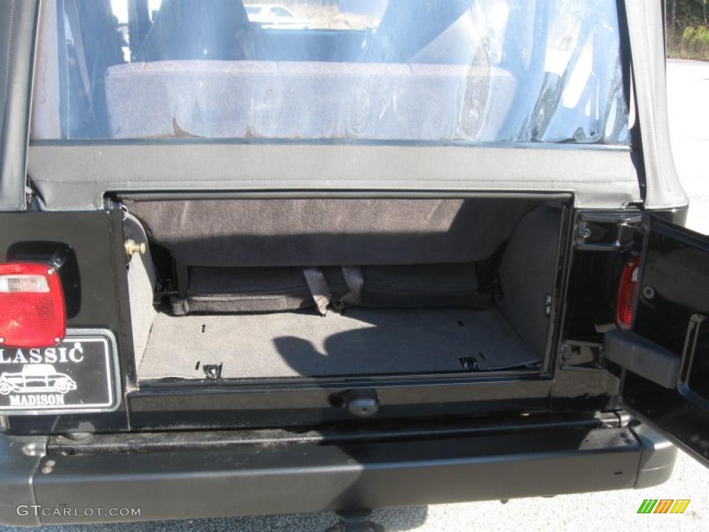 2002 Wrangler X 4x4 - Black / Agate Black photo #15