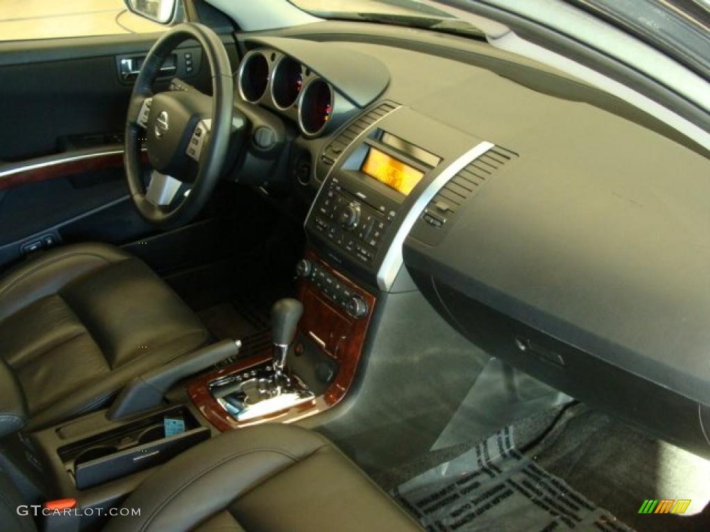 2008 Nissan Maxima 3.5 SL Charcoal Black Dashboard Photo #39684143