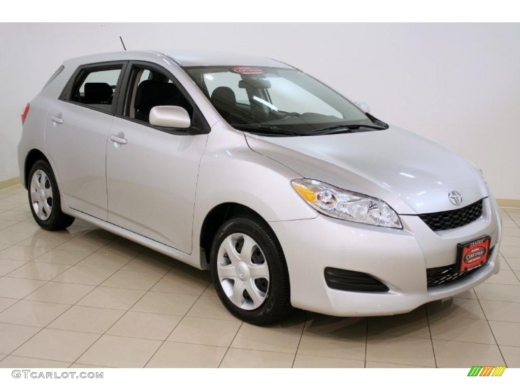 Classic Silver Metallic Toyota Matrix