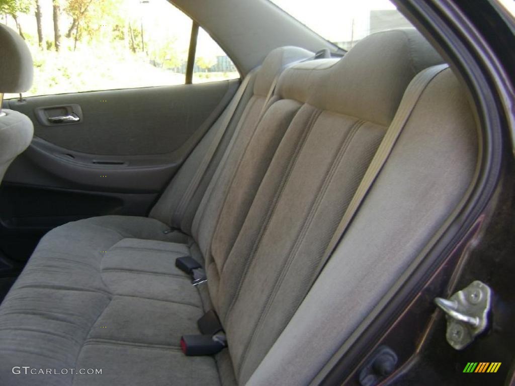 1999 Accord LX Sedan - Flamenco Black Pearl / Gray photo #9