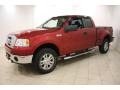 2007 Redfire Metallic Ford F150 XLT SuperCab 4x4  photo #3