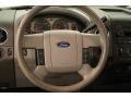 Medium/Dark Flint 2007 Ford F150 XLT SuperCab 4x4 Steering Wheel