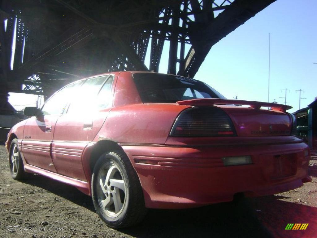 1994 Grand Am GT Sedan - Bright Red / Dark Gray photo #3