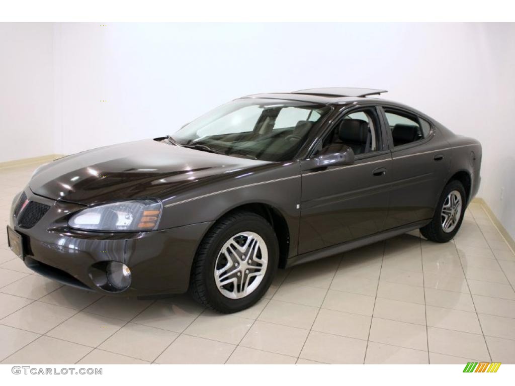 2008 Grand Prix Sedan - Dark Mocha Metallic / Ebony photo #3