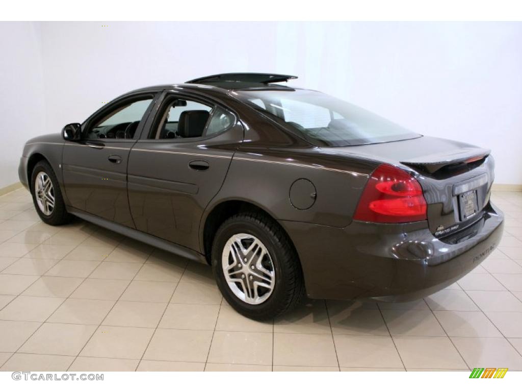 2008 Grand Prix Sedan - Dark Mocha Metallic / Ebony photo #5