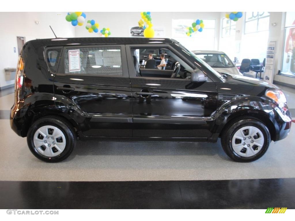 Shadow Black 2011 Kia Soul 1.6 Exterior Photo #39686791