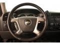 Ebony Black Steering Wheel Photo for 2008 Chevrolet Silverado 2500HD #39687415