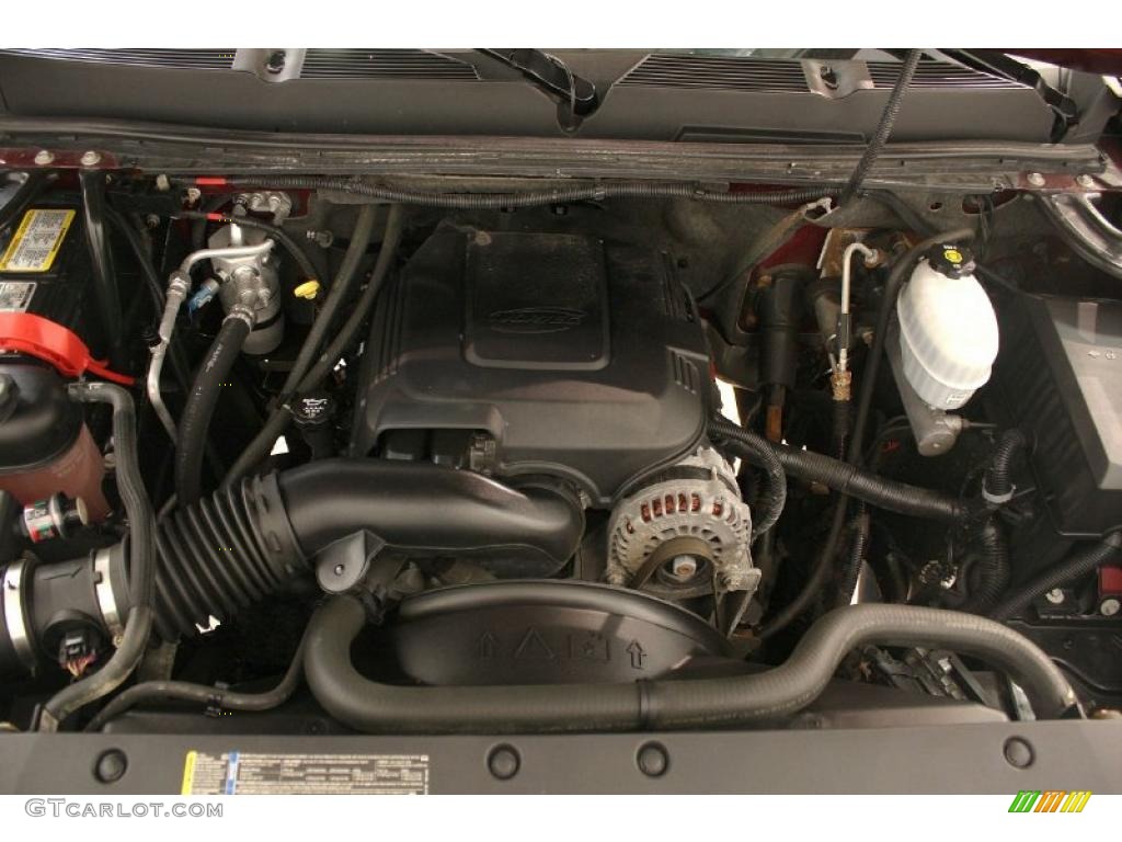 2008 Chevrolet Silverado 2500HD LT Extended Cab 4x4 6.0 Liter OHV 16-Valve VVT Vortec V8 Engine Photo #39687551