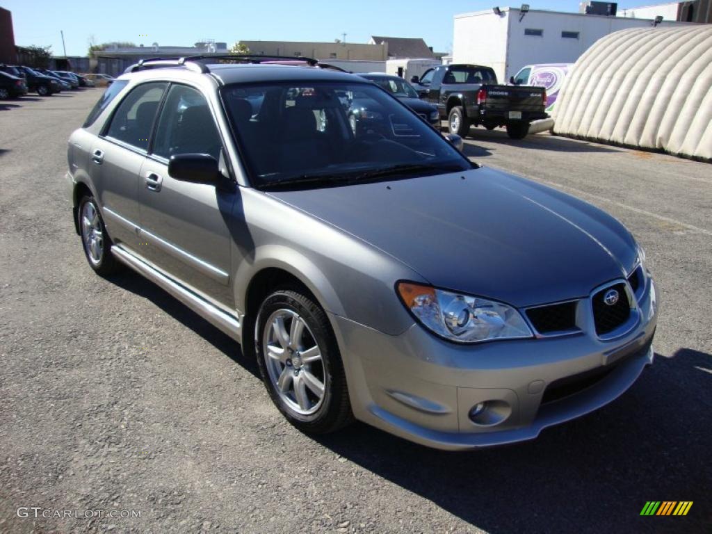 Urban Gray Metallic 2007 Subaru Impreza Outback Sport Wagon Exterior Photo #39689051