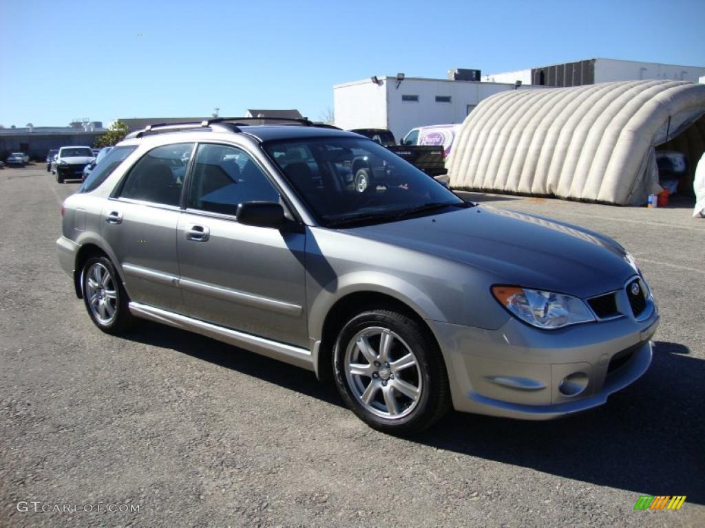 Urban Gray Metallic 2007 Subaru Impreza Outback Sport Wagon Exterior Photo #39689083