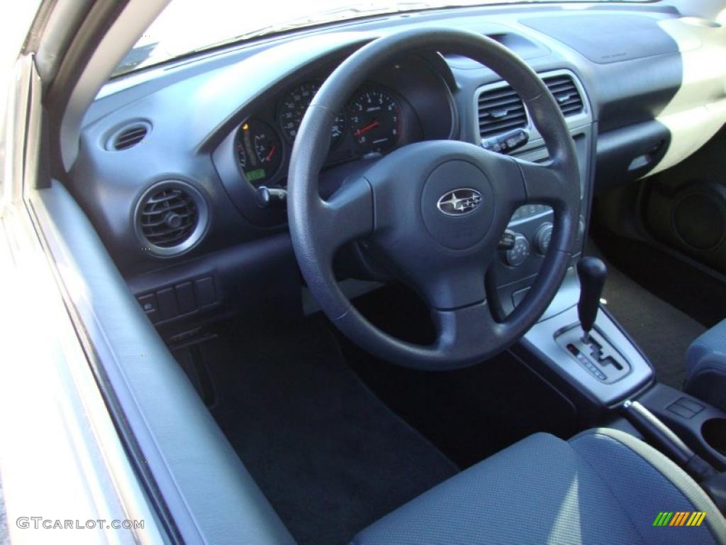 Graphite Gray Interior 2007 Subaru Impreza Outback Sport Wagon Photo #39689171