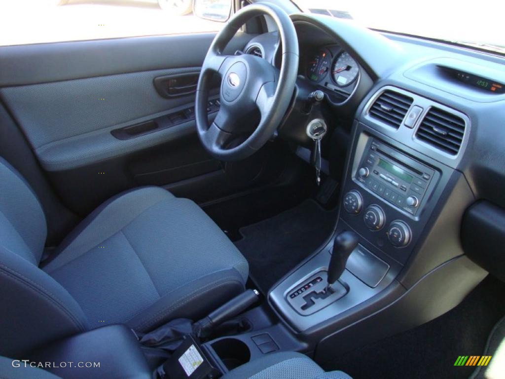 Graphite Gray Interior 2007 Subaru Impreza Outback Sport Wagon Photo #39689275