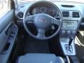 2007 Subaru Impreza Graphite Gray Interior Steering Wheel Photo
