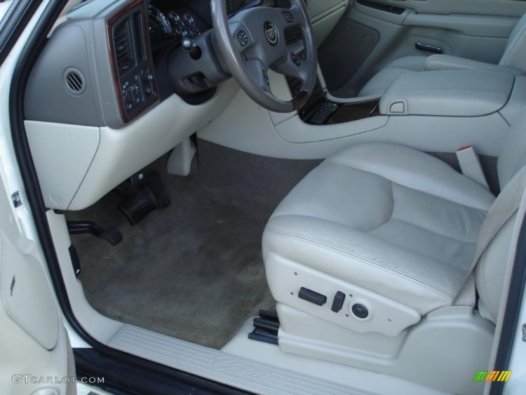 2005 Escalade ESV AWD - White Diamond / Shale photo #6