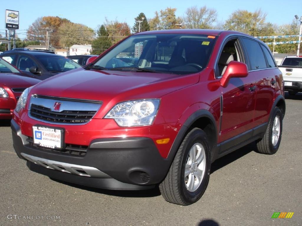 2010 VUE XE - Crystal Red Tintcoat / Gray photo #1