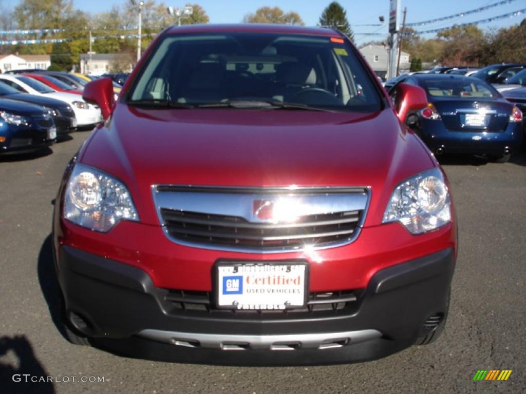2010 VUE XE - Crystal Red Tintcoat / Gray photo #2