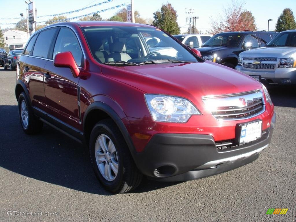 2010 VUE XE - Crystal Red Tintcoat / Gray photo #3