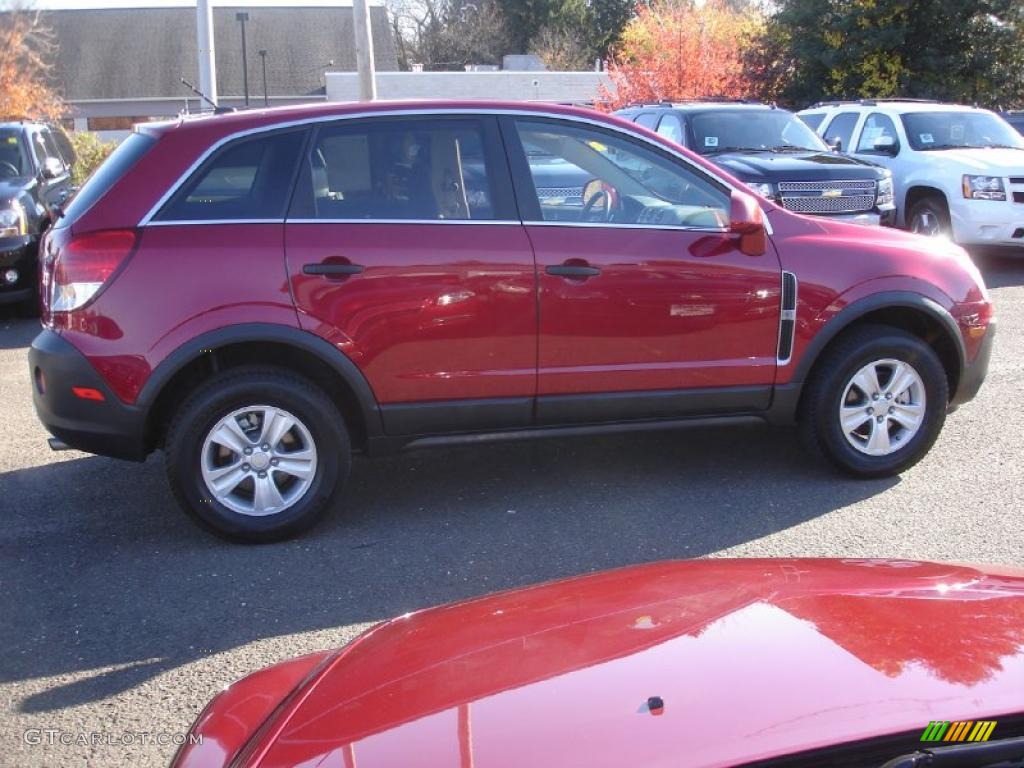 2010 VUE XE - Crystal Red Tintcoat / Gray photo #7