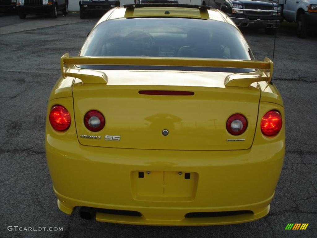 2007 Cobalt SS Supercharged Coupe - Rally Yellow / Ebony photo #5