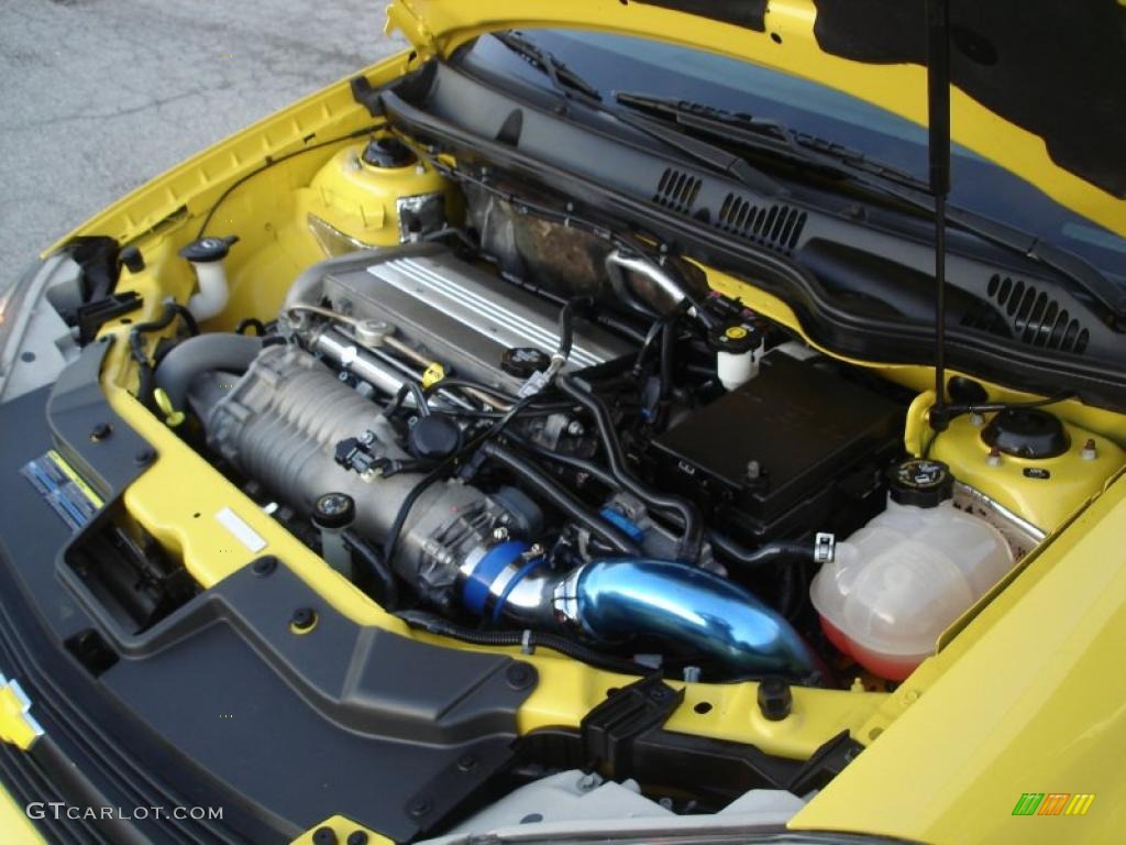 2007 Cobalt SS Supercharged Coupe - Rally Yellow / Ebony photo #34