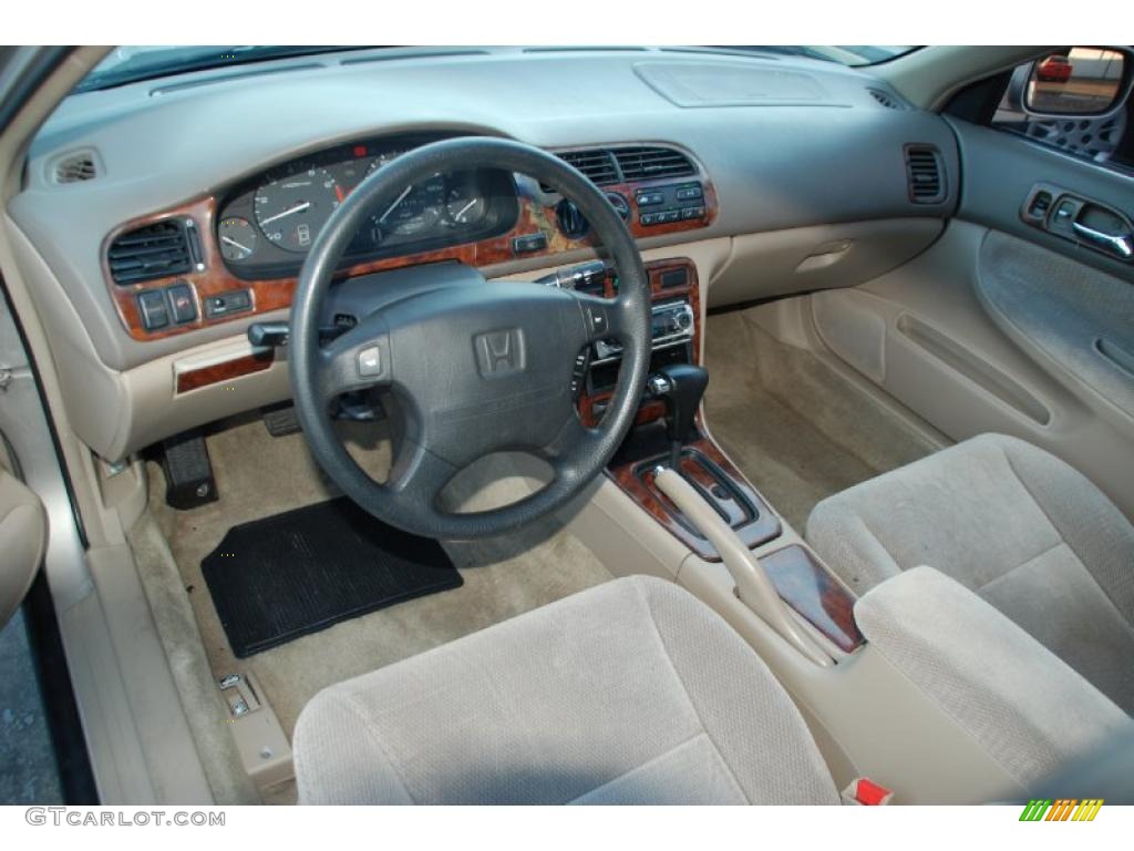 Ivory Interior 1997 Honda Accord LX Sedan Photo #39695723