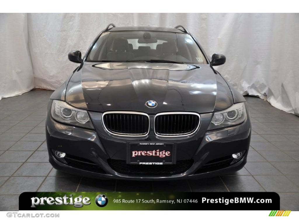 2010 3 Series 328i xDrive Sports Wagon - Monaco Blue Metallic / Black photo #7