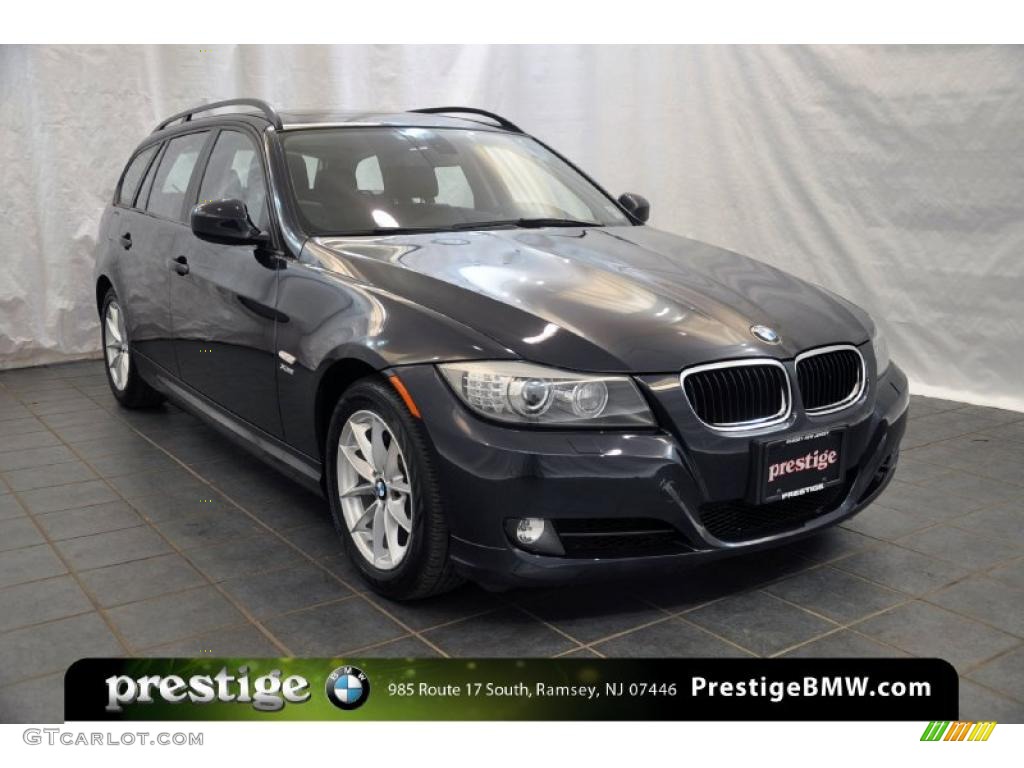 2010 3 Series 328i xDrive Sports Wagon - Monaco Blue Metallic / Black photo #8