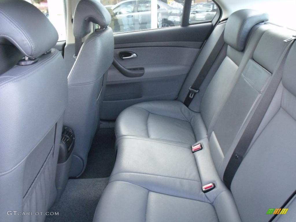 Charcoal Grey Interior 2003 Saab 9-3 Linear Sport Sedan Photo #39699319