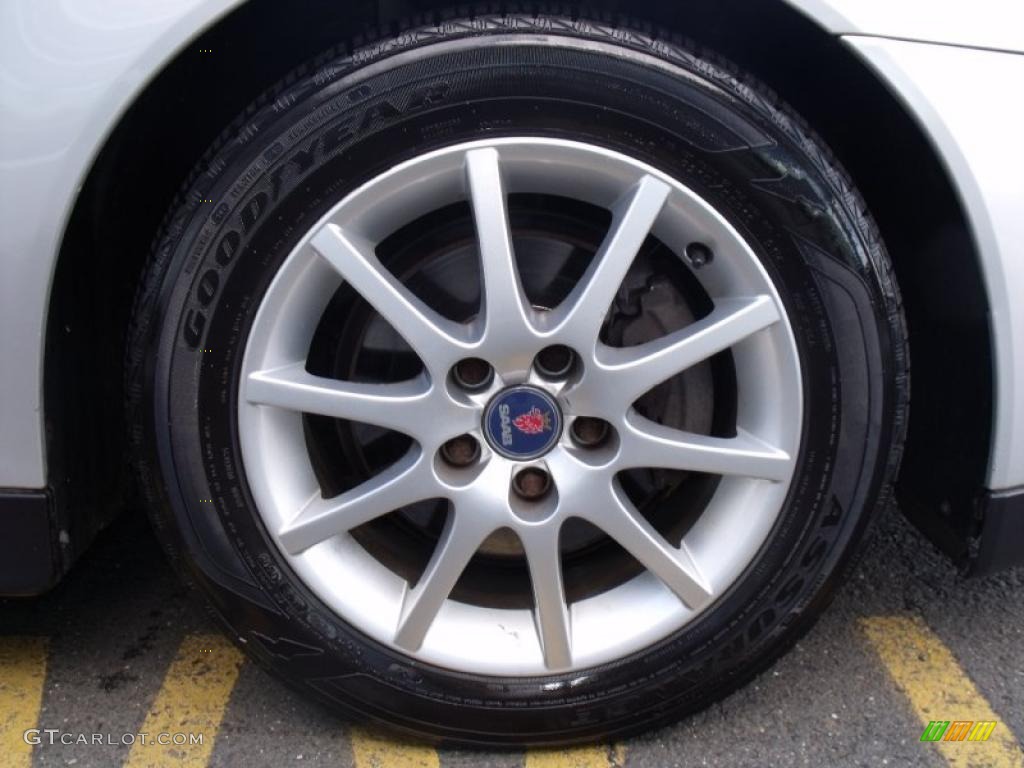 2003 Saab 9-3 Linear Sport Sedan Wheel Photo #39699531