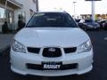 2007 Satin White Pearl Subaru Impreza 2.5i Wagon  photo #8