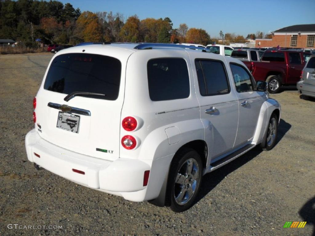 2011 HHR LT - Arctic Ice White / Ebony photo #4