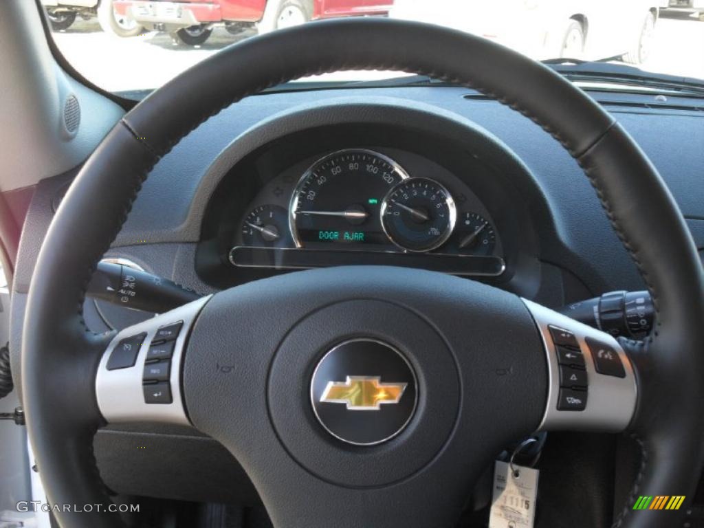 2011 HHR LT - Arctic Ice White / Ebony photo #14