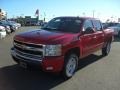 2011 Victory Red Chevrolet Silverado 1500 LT Crew Cab 4x4  photo #1