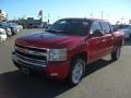 2011 Victory Red Chevrolet Silverado 1500 LT Crew Cab 4x4  photo #1