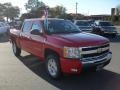 2011 Victory Red Chevrolet Silverado 1500 LT Crew Cab 4x4  photo #5