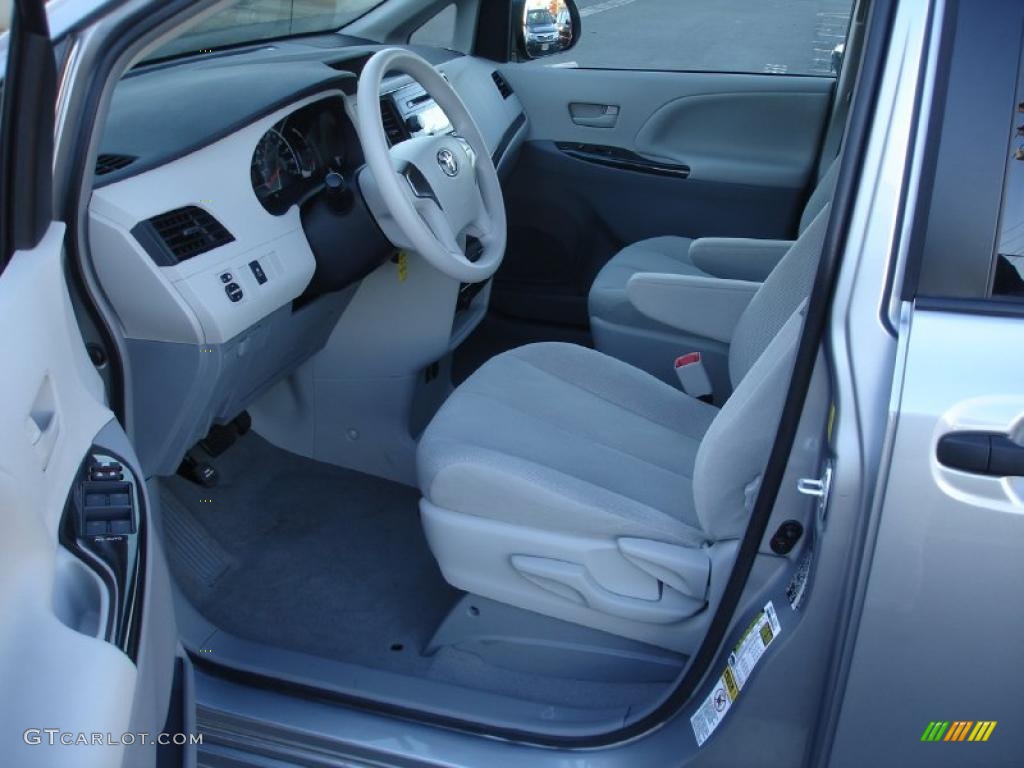 Light Gray Interior 2011 Toyota Sienna Standard Sienna Model Photo #39701839