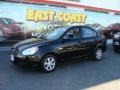 Ebony Black - Accent GLS Sedan Photo No. 3