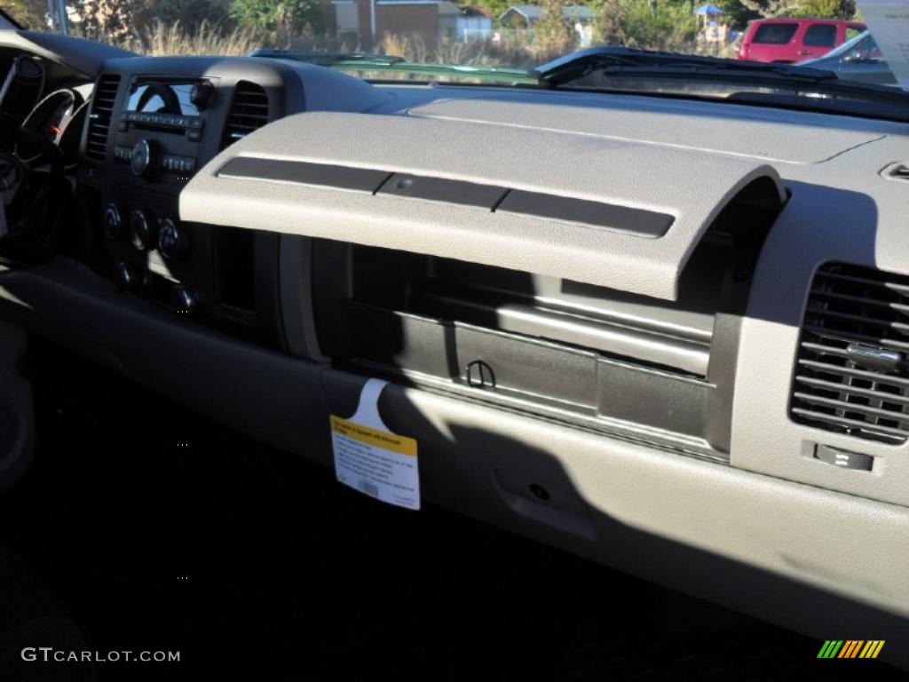 2011 Silverado 1500 Regular Cab - Blue Granite Metallic / Dark Titanium photo #19